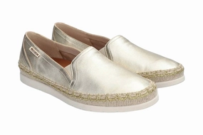 Elevated Comfort Women Valina Espadrilles In Gold