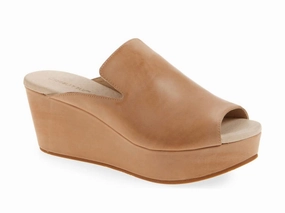 Fabric Cool Flat Hard Women Whisper Wedge In Sand Leather