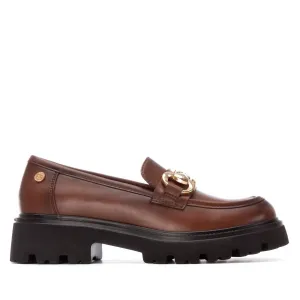 Lightweight Fit Women's 144418 Round Toe Shoes In Camel