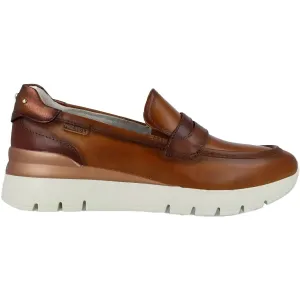 Women's Asturias Leather Shoes In Brandy Street Fest Italian Flair