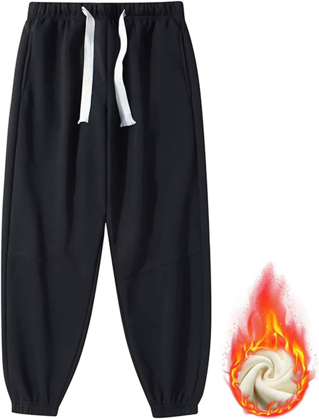 Womens Baggy Cargo Sweatpants Oversized Joggers Fall Fashion Outfits Y2k Clothes 2024 with Pockets Cinch Bottom