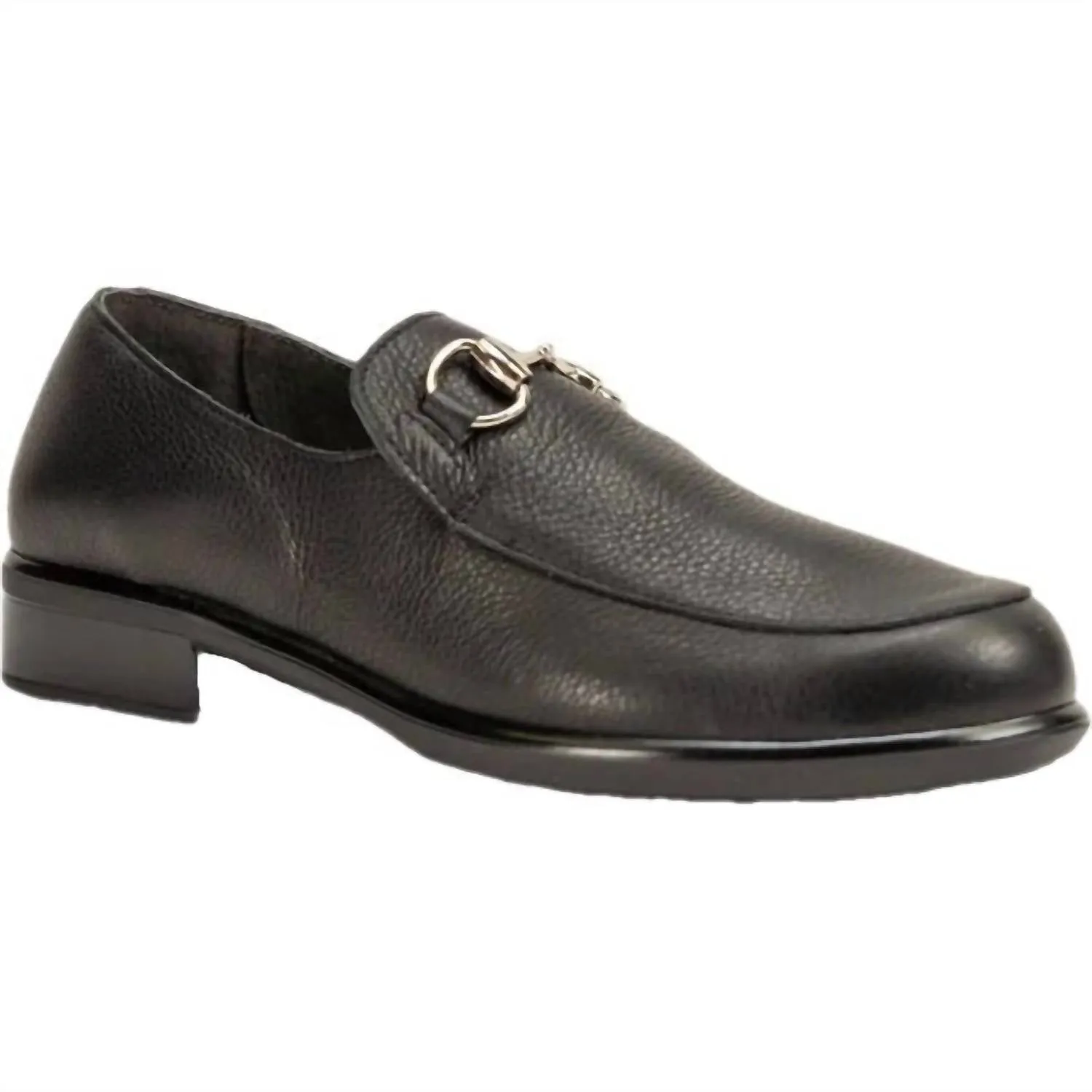 Trail Lane Women's Bentu Loafer In Black Soft Leather