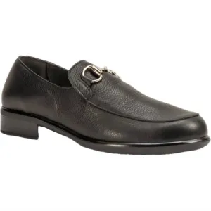 Chic Vibe Women's Bentu Loafer In Black Soft Leather
