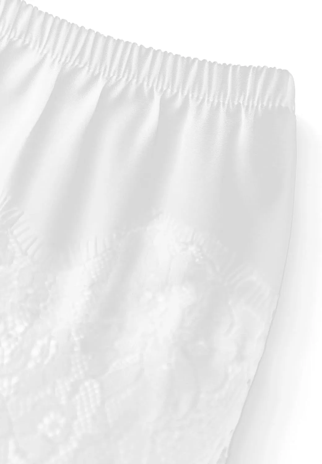 Womens Boho Elastic High Waist Skirts A-line Ruffle Lace Trim Tiered Midi Maxi Skirt Splicing Hem Midi Skirt