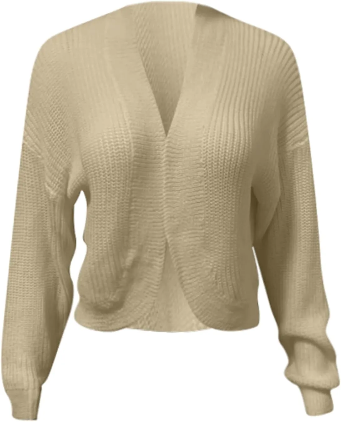 Womens Cardigan Cropped, Cable Knit Chunky Sweater Long Sleeve Open Front Shrugs Sweater Coats Halloween Outerwear Coat