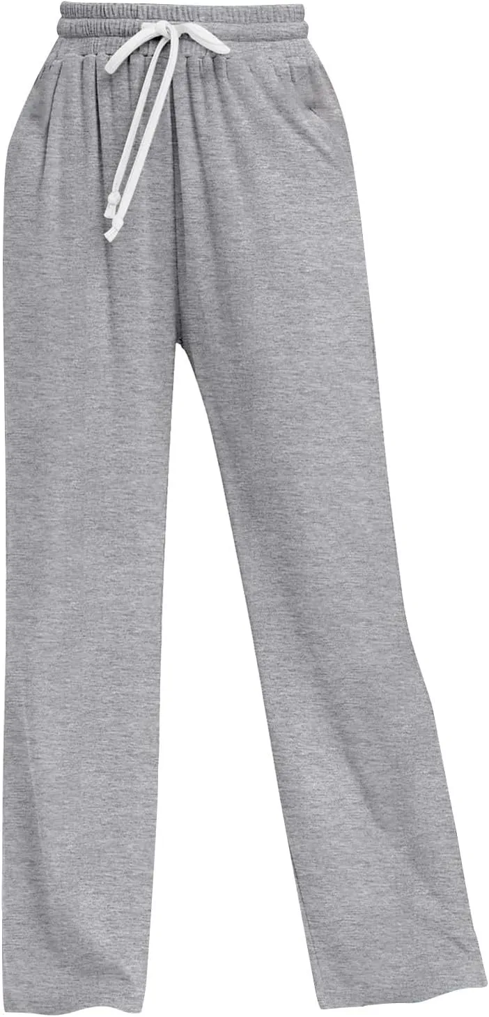 Womens Cargo Sweatpants Loose Sports Casual Pants Mid Waist Solid Color Wide Leg Pants Casual Pants Jogger