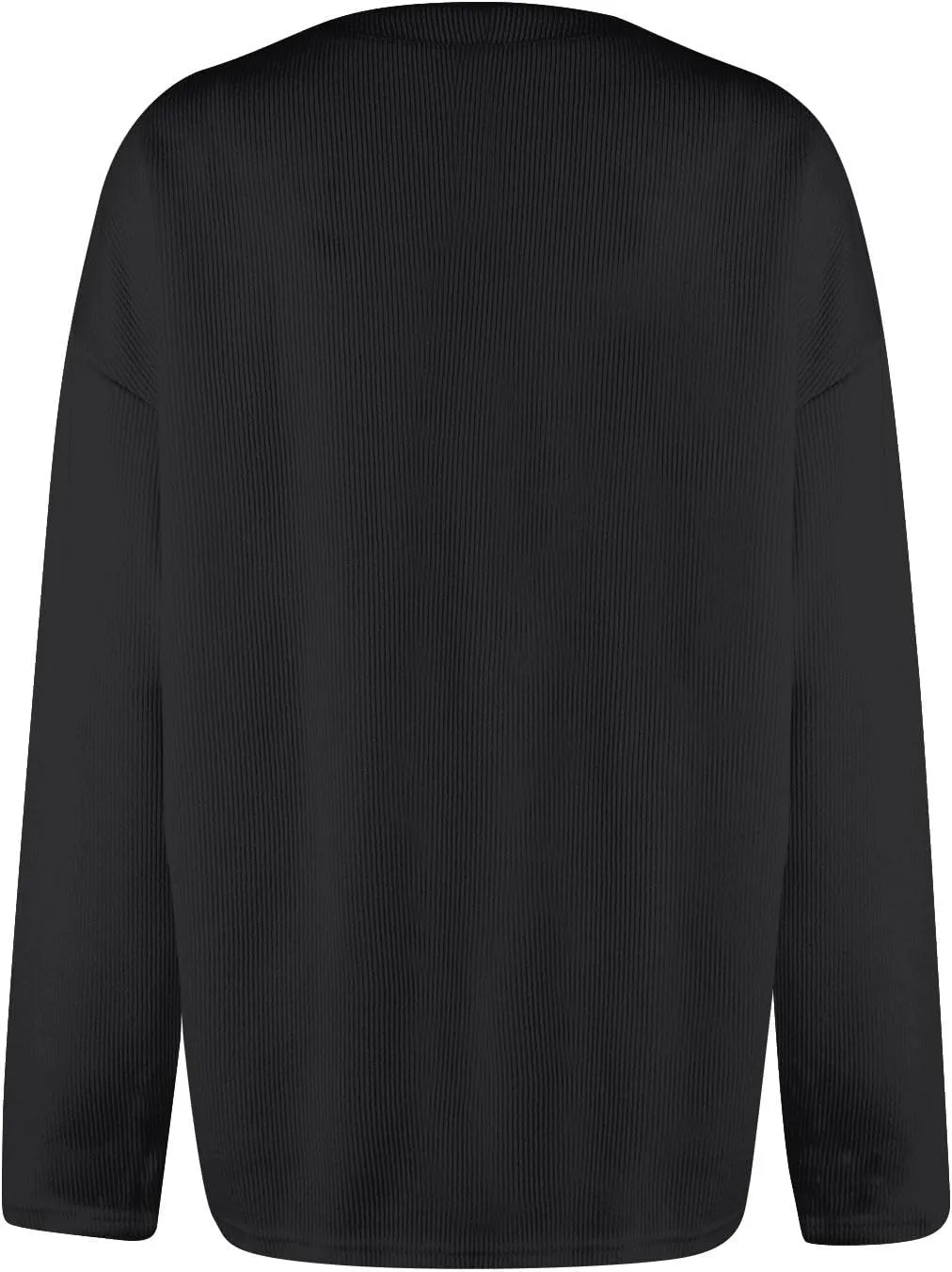 Women's Casual Over Size Solid Colour Button Cardigan Crew Neck Fall Sweaters Long Sleeve Cropped Knit Lady Jackets