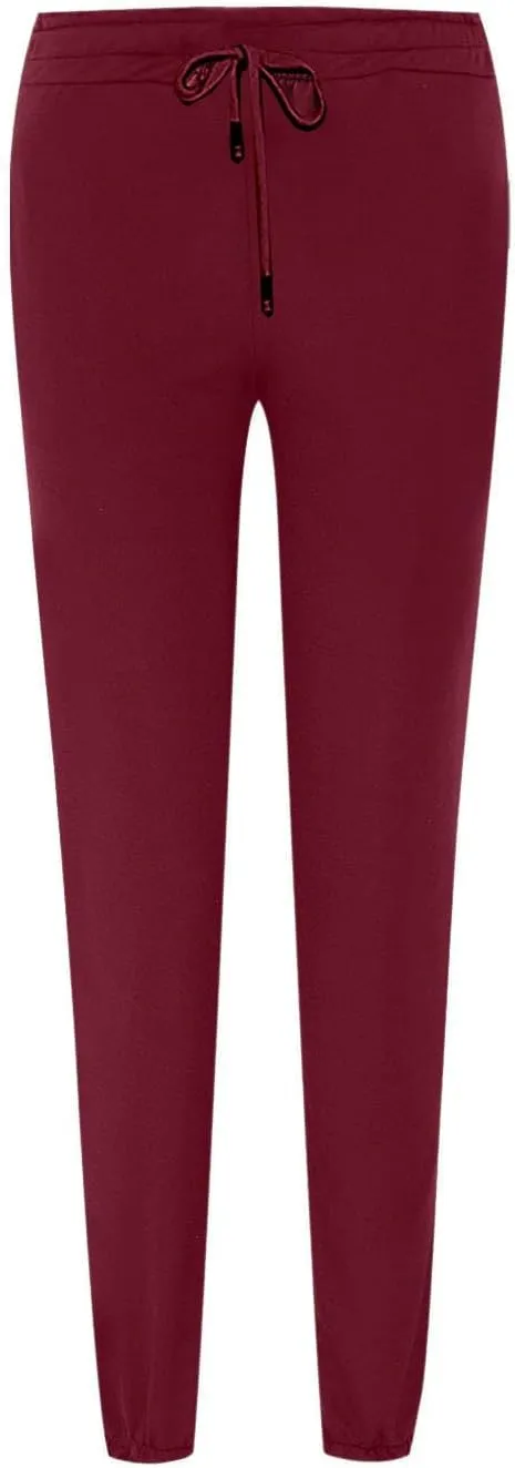 Womens Cinch Bottom Sweatpants Casual High Waisted Avtive Workout Joggers Trendy Plus Size Pants Fall Fashion Outfits