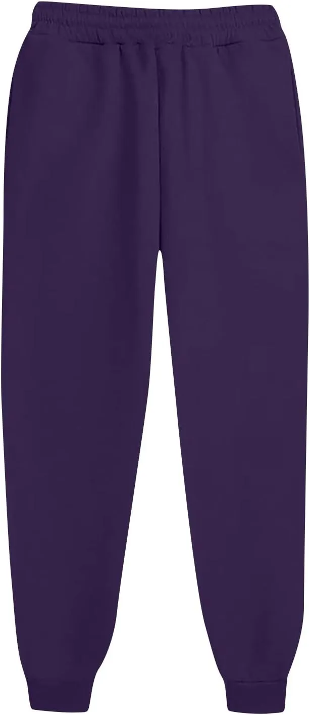 Women's Cinch Bottom Sweatpants High Waisted Athletic Joggers for Ladies Teen Girls Drawstring Joggers Lounge Pants