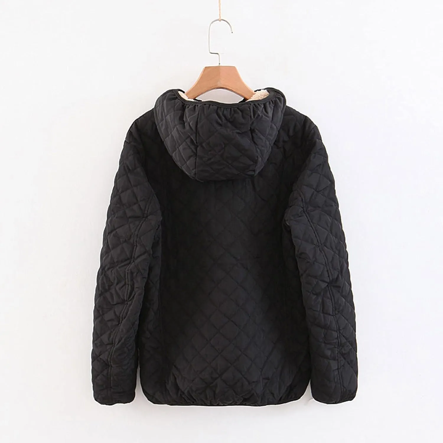 Women'S Down Jackets & Parkas Reversible Jacket Women Corduroy Puffer Jacket Women Knee Length Coats For Women