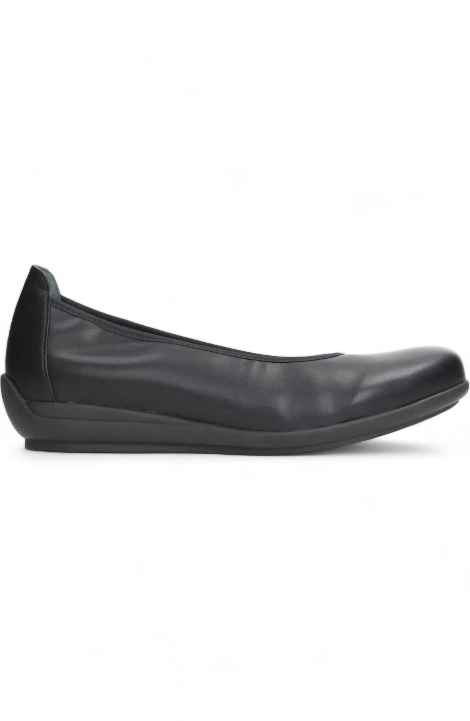 Timeless Walking Shoes Effortless Leather Slip-ons Women's Duncan F2F Loafer In Black