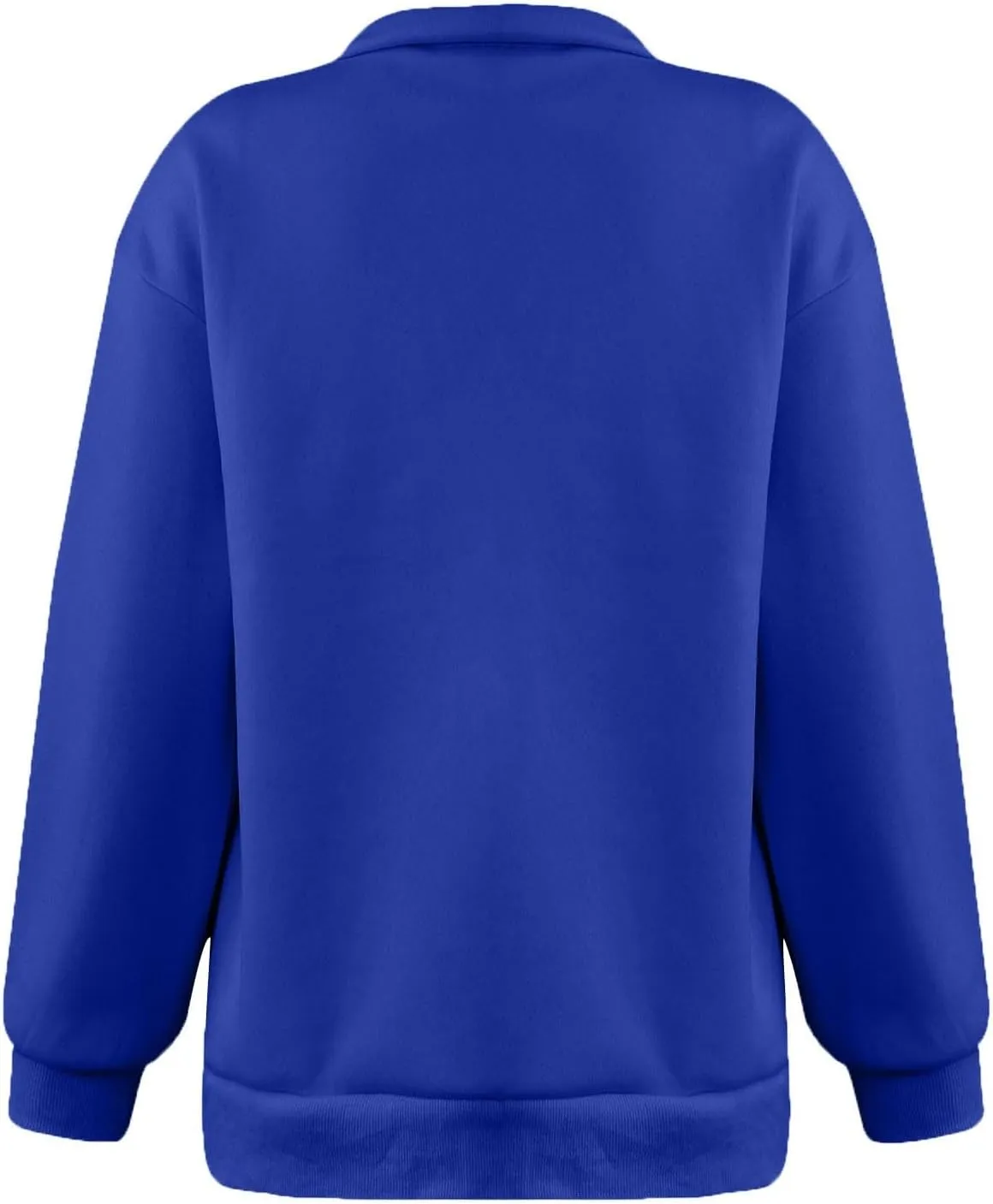 Women's Fall Fashion Long Sleeve Solid Color Zipper Sweatshirt Stretch Sweatshirt Top