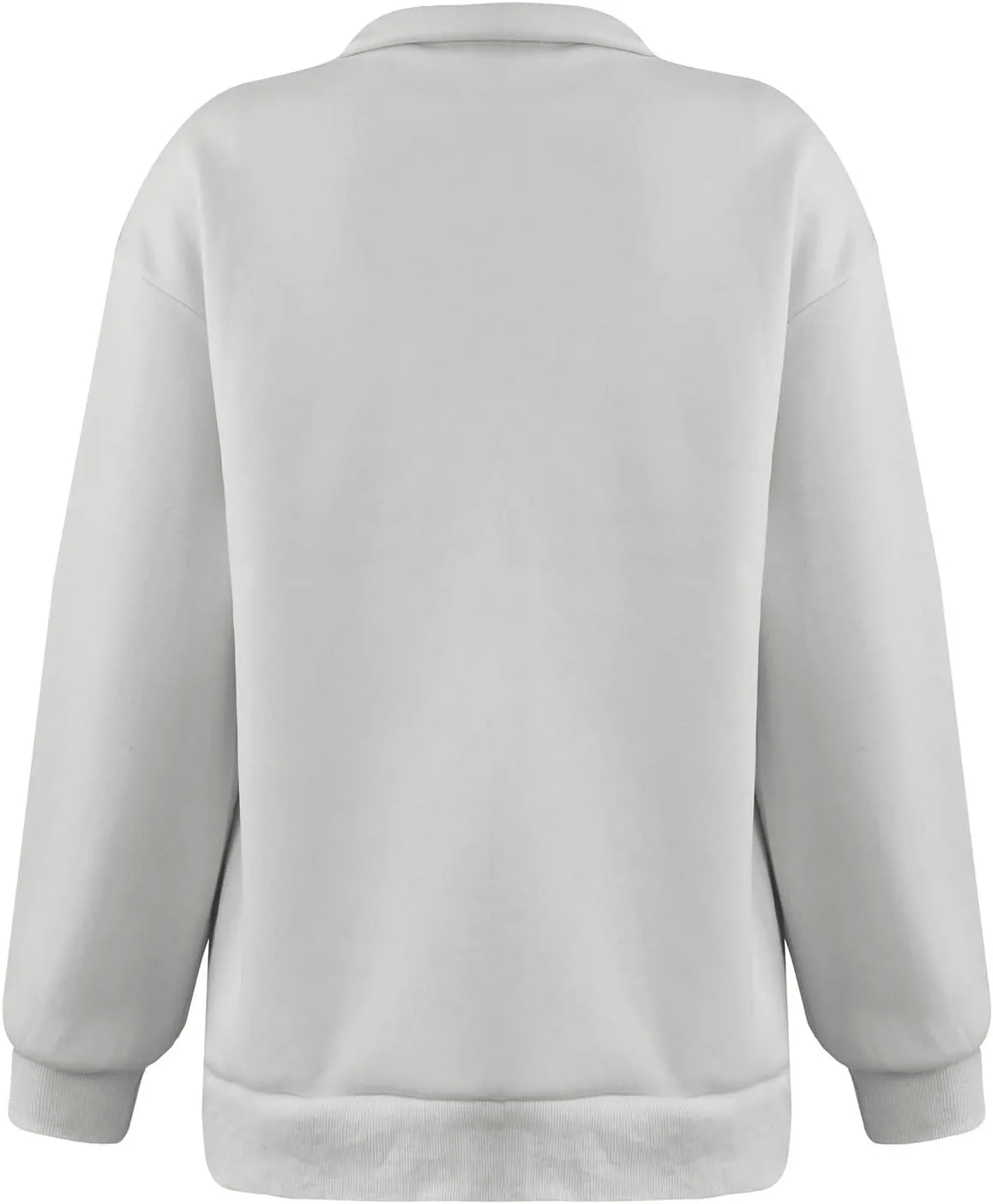 Women's Fall Fashion Long Sleeve Solid Color Zipper Sweatshirt Stretch Sweatshirt Top