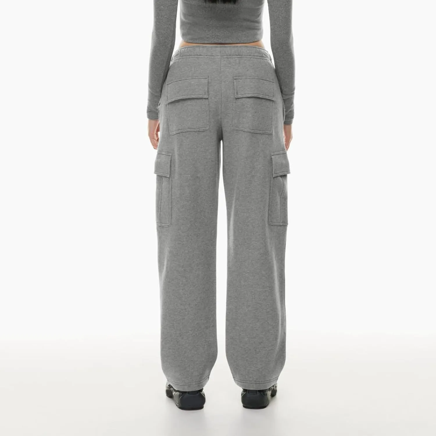 Womens High Waisted Joggers with Pockets Baggy Cinch Bottom Sweatpants 2024 Trendy Drawstring Joggers Clothes Outfits