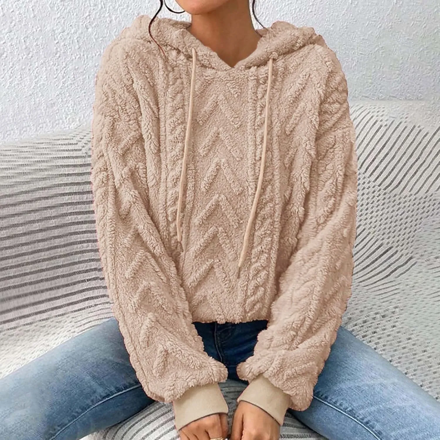 Womens Hoodies Oversized Sweatshirts Pullover Womens Cute Fashion Sweatshirts Sweaters Casual Fashion Jackets Womens