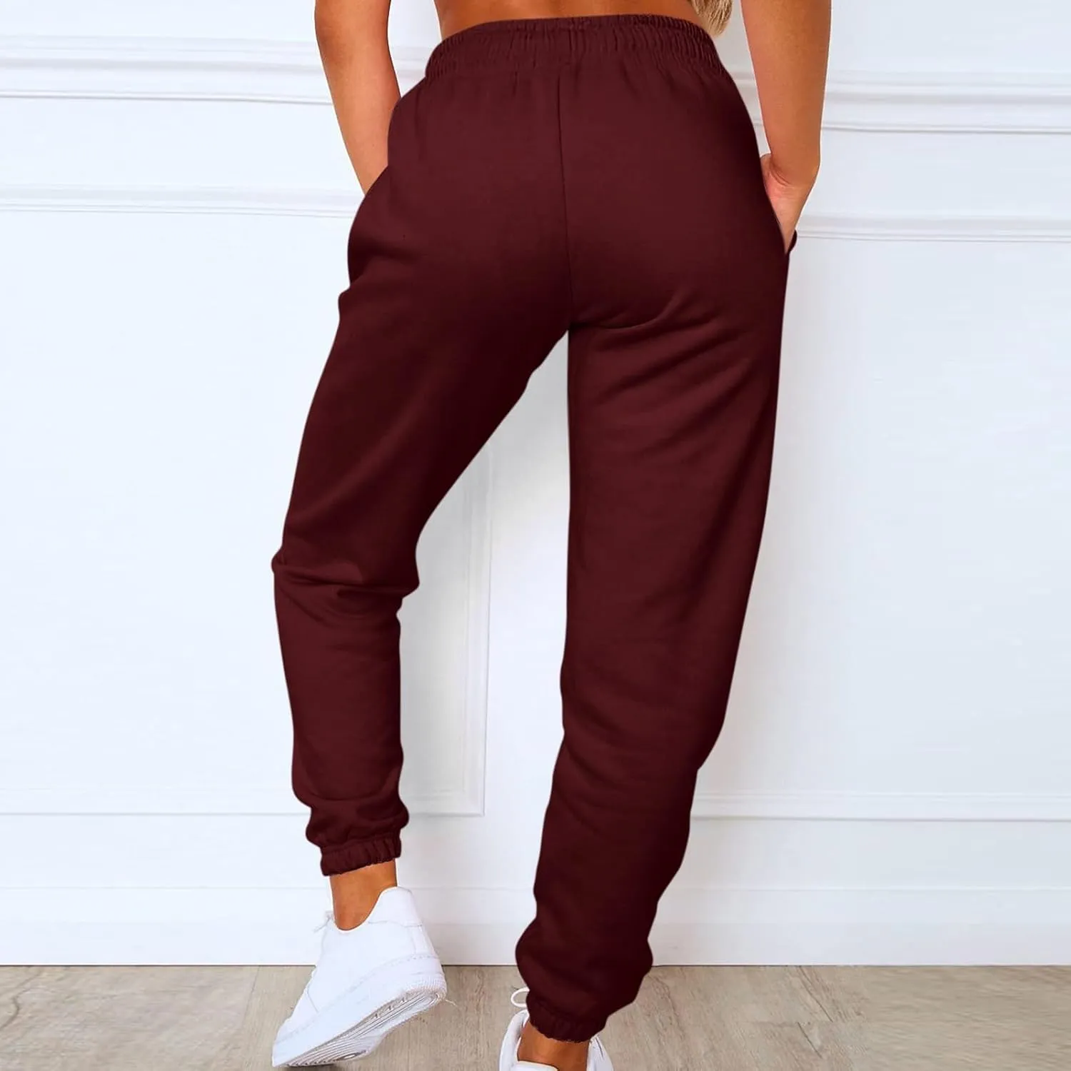 Womens Joggers with Pockets High Waisted Lightweight Workout Travel Casual Outdoor Running Athletic Track Hiking Pants