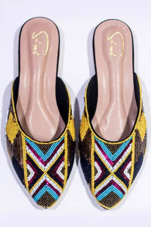 Women's Kaleidoscope Slip On Shoe In Pink/tan/turquoise Corporate Event Neat Step