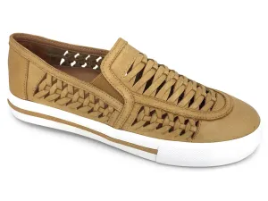 Reliable Fit Distressed Look Women's Karsha Slip-On Shoe In Tan