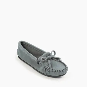 Women's Kilty Hardsole Moccasin In Storm Blue Arch Hug