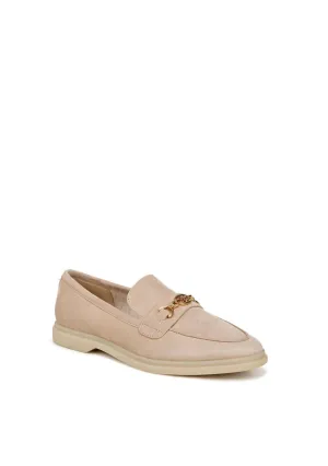 Toe Clear Women's Kyana Bit Loafer In Oat Beige Suede
