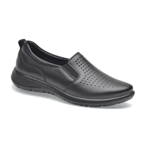 Path Steady Women's Lambskin Shoes Celeste In Black