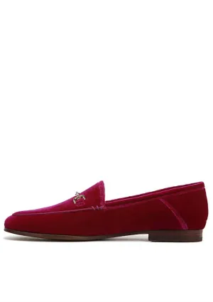 Women's Loraine Bit Loafers In Raspberry Way Firm Reliable Sole