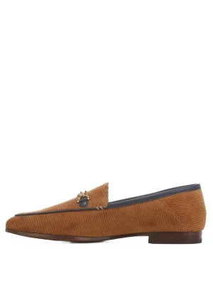 Women's Loraine Prima Bit Loafers In Brown Cool Stride Beach Path