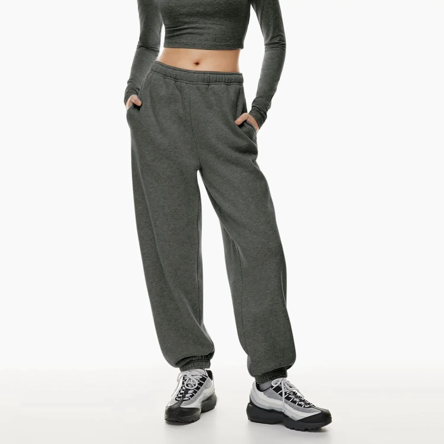 Womens Lounge Baggy Bottom Sweatpants Joggers High Waist Pants Heart Print Joggers Fashion Outfits Y2k Clothes 2024