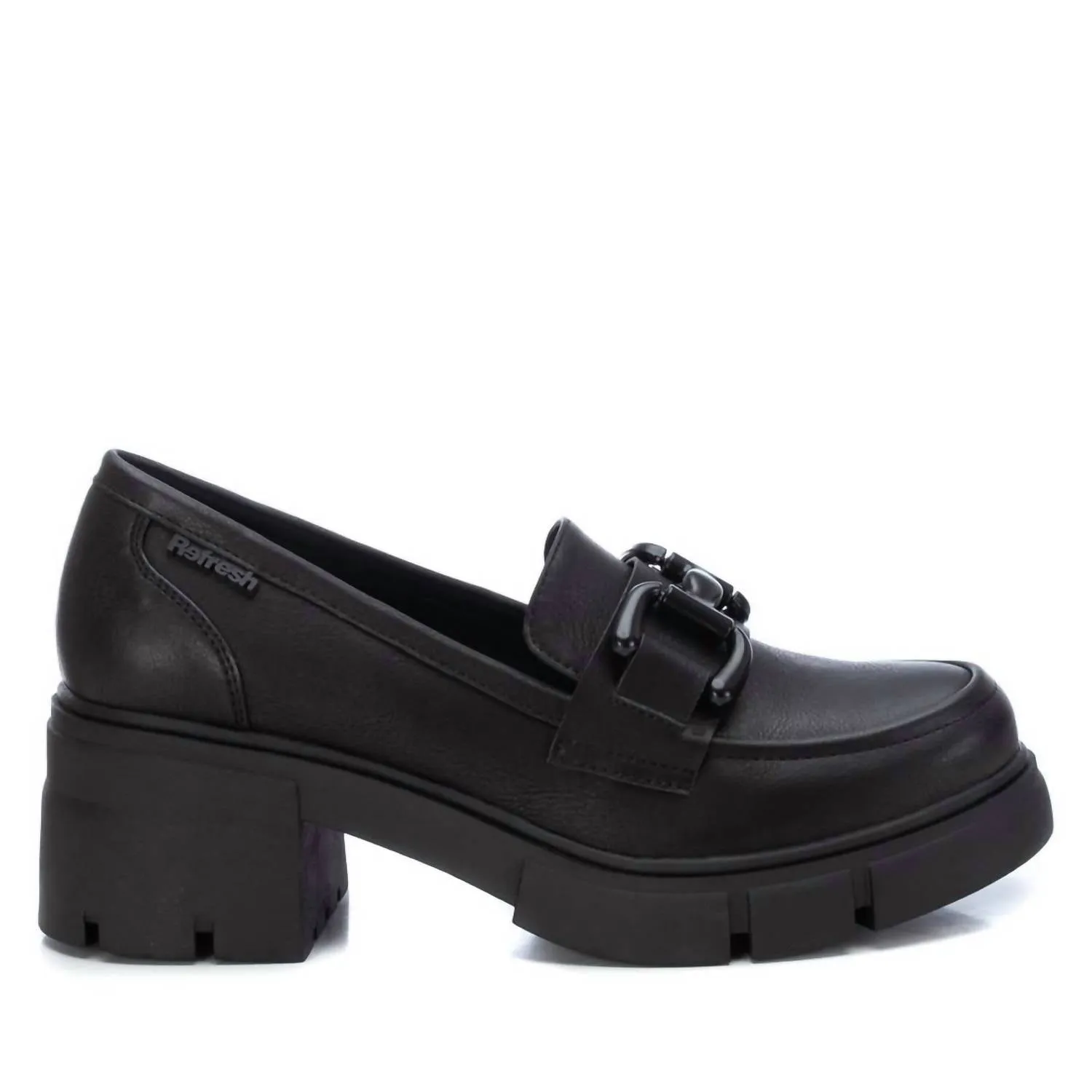 Women's Moccasins In Black Slip-On Style