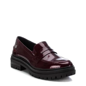Women's Moccasins Loafer In Burgundy Way Open Stylish Movement