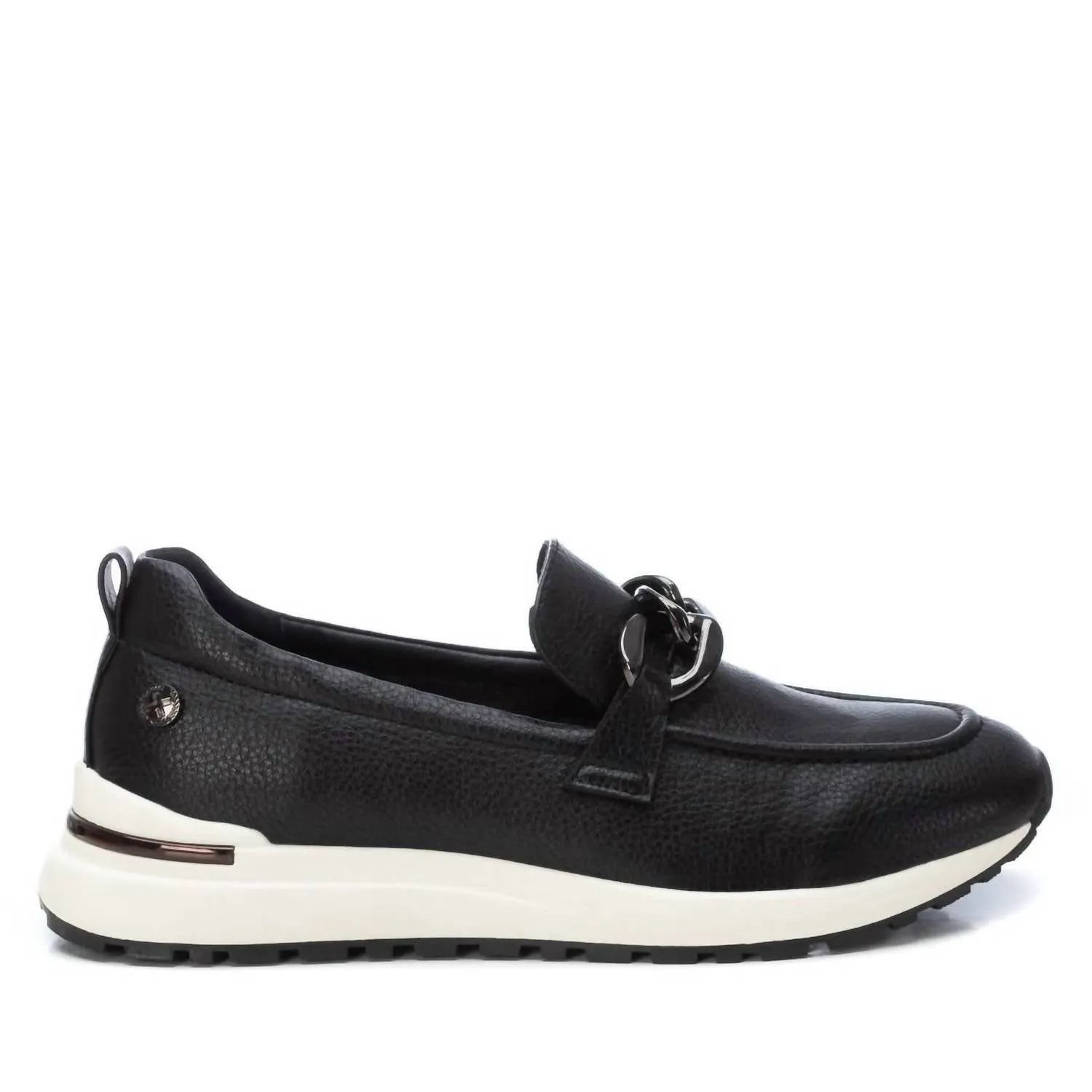 Women's Moccasins Shoes In Black Low Profile Soft Comfort Fit