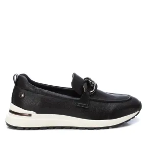 Lightweight Sole Women's Moccasins Shoes In Black