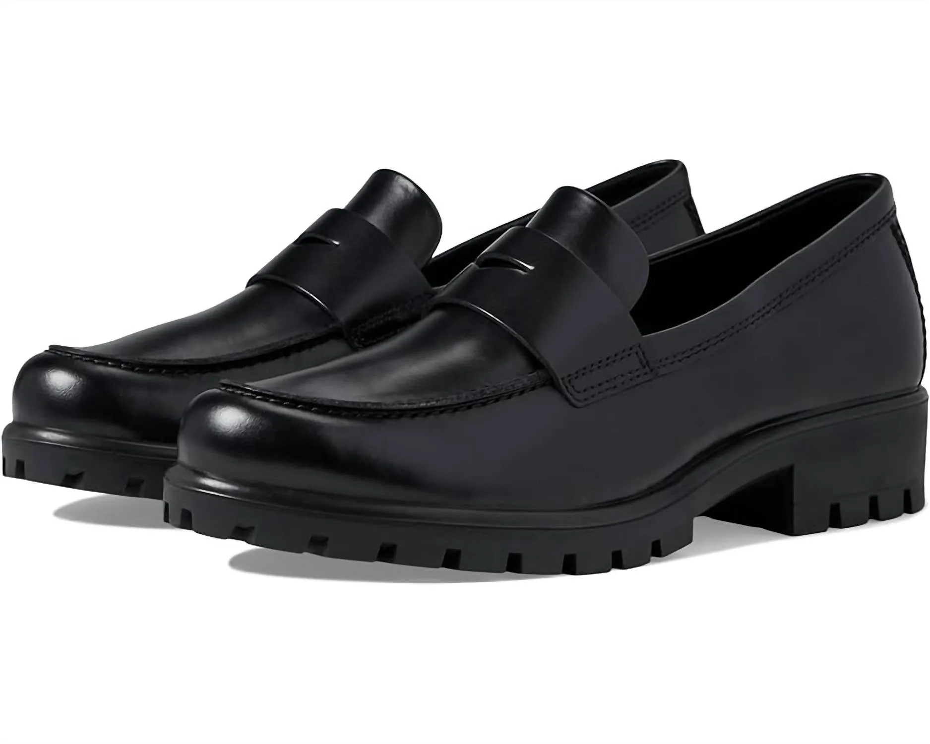 Classic Everyday Wear Practical Footwear Women's Modtray Penny Loafer In Black
