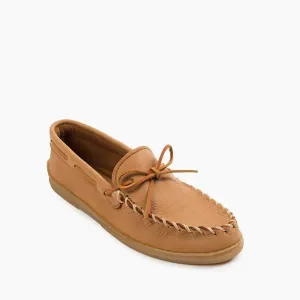 Women's Moosehide Classic Moccasin In Natural Free Steps