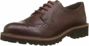 Women's Rony Derby Shoes In Marron Guard Path