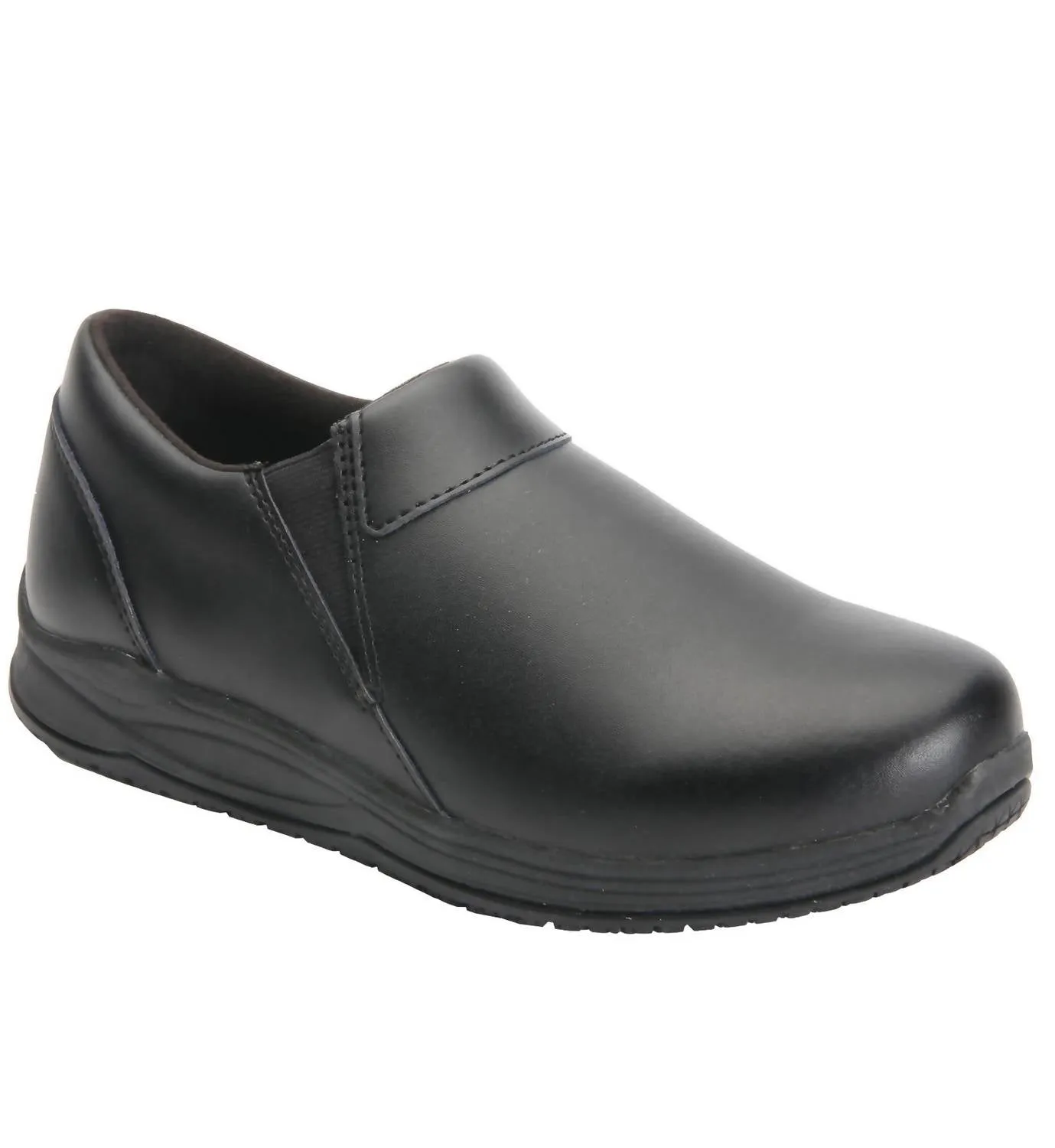 Women's Sage Oxford Shoes - Medium Width In Black Relaxed Walking Footwear