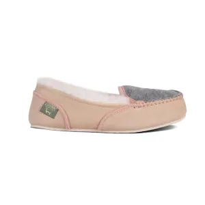 Women's Savannah Moc In Sand/grey Casual Slip-on Shoes