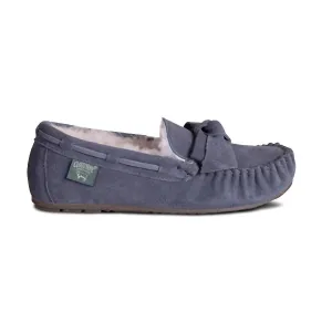 Comfort Path Strong Guard Women's Scarlet Sheepskin Moc In Grey