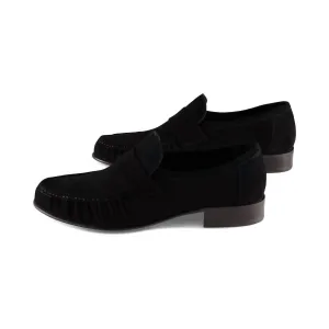 Smart Design Women's Societies Loafers In Black Suede