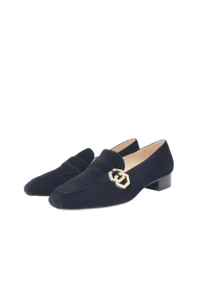 Soft Guard Women's Sofia Suede Loafers In Black