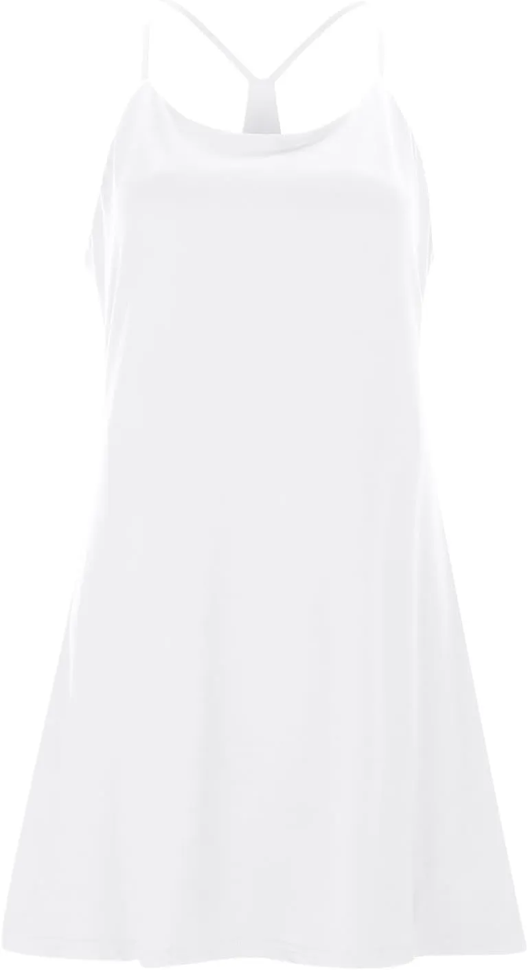 Womens Summer Tennis Dress Loose Square Neck Sleeveless Dress Fashion Casual Fit Flowy Skirt Travel Vacation Outfits