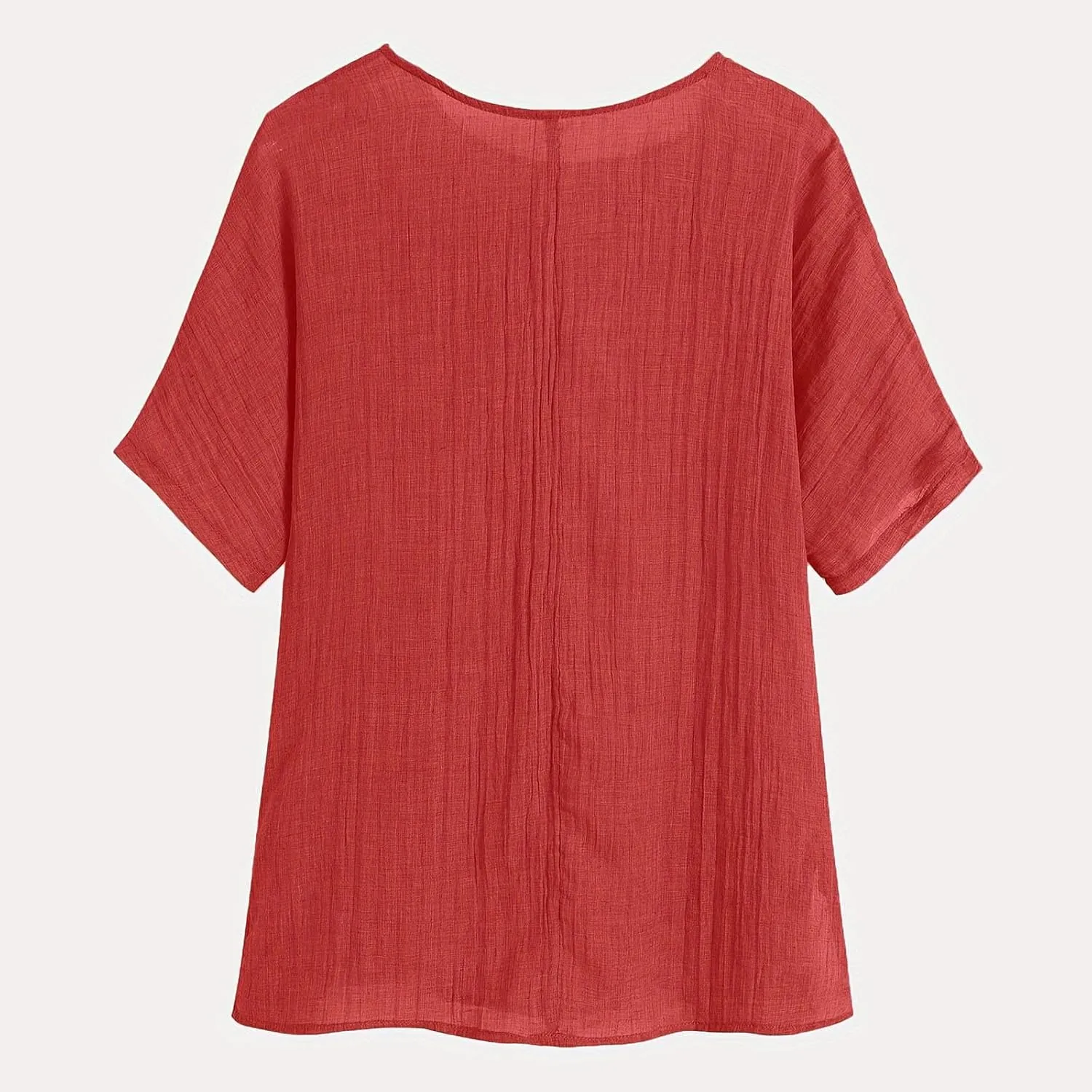 Womens Summer Tops Cotton Linen T-Shirts Trendy Dressy Butterfly Graphic Tees Short Sleeve Blouse Holiday Comfy Shirts