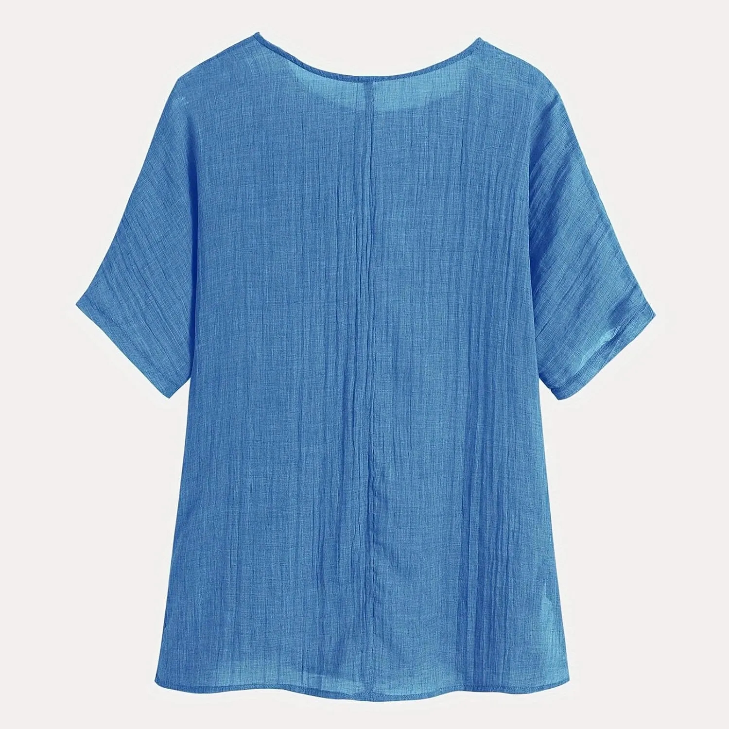 Womens Summer Tops Cotton Linen T-Shirts Trendy Dressy Butterfly Graphic Tees Short Sleeve Blouse Holiday Comfy Shirts