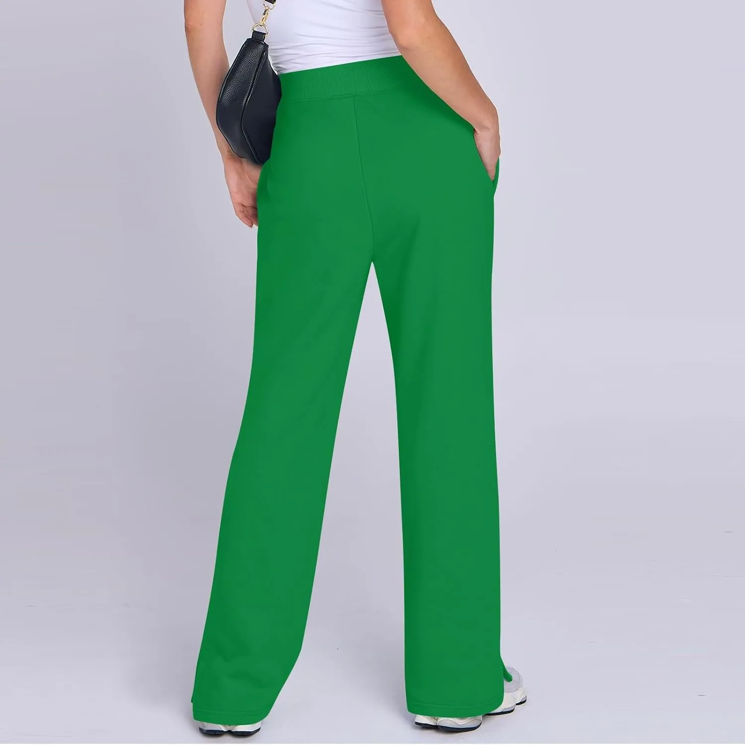 Womens Sweatpants Baggy Comfy Lounge Pants Joggers Workout Casual Fall Fashion 2024 Wide Leg Lounge with Pockets
