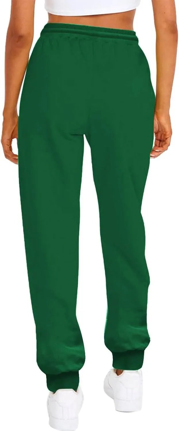 Womens Sweatpants Loose Drawstring Joggers Pants Pockets Workout Casual Comfy Lounge Baggy High Waist Lounge Joggers