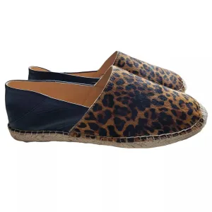 Bronze Glow Women's Swerve Espadrille In Tan Leopard