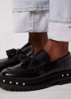 Hold Safe Women's Teagan Tassel Loafers In Black