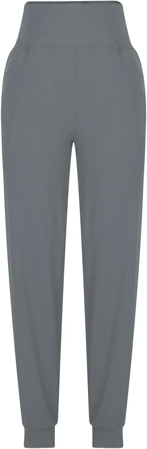 Womens Thick Jogger Pants Fleece Lined Warm Sweatpants Winter High Waisted Thermal Hiking Pants Sport Lounge Pants