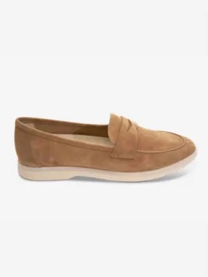 Women's Undine Loafer Shoes In Cuolo Suede No Lace