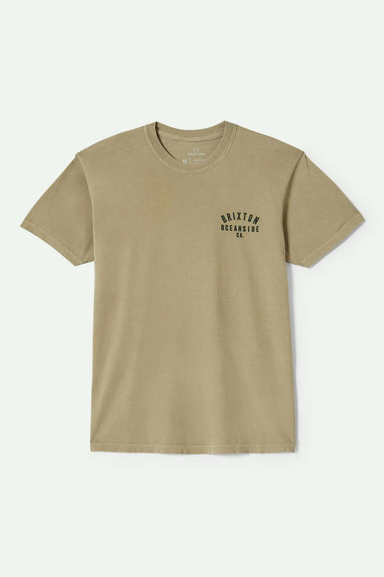Woodburn Oceanside S/S Standard T-Shirt - Khaki/Dark Green Classic Layering